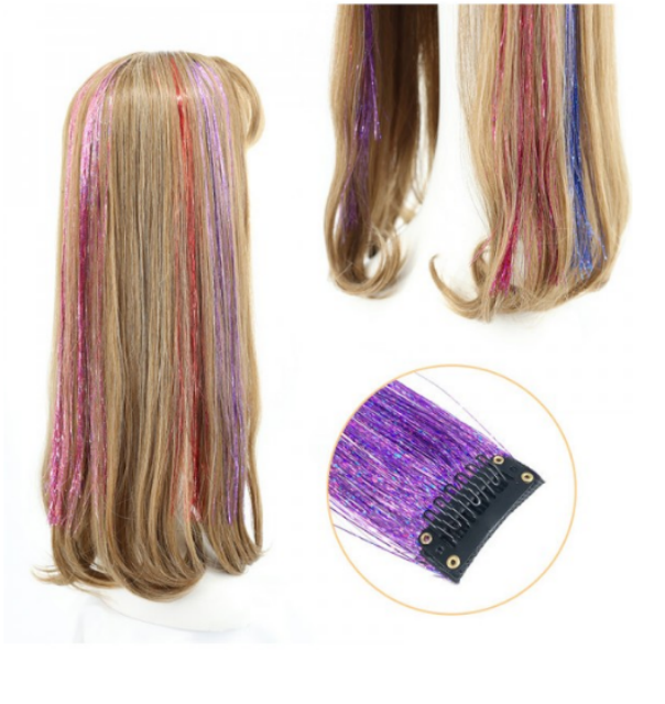 12 colors hair extensions