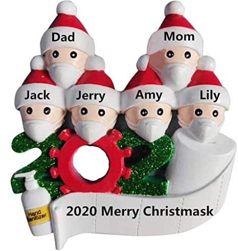2020 Customized Name Christmas Ornament Kit