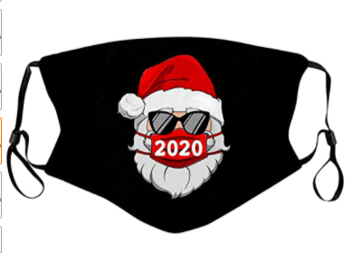 2020 Holiday Christmas Face Mask