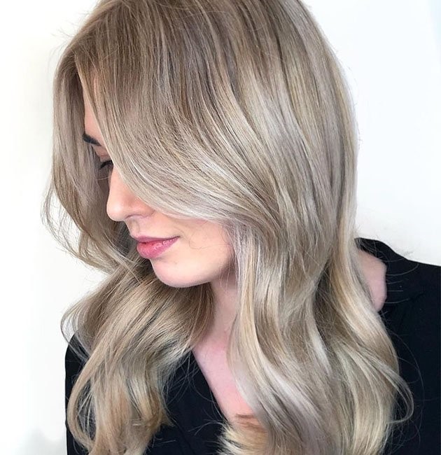 Ash Blonde hair