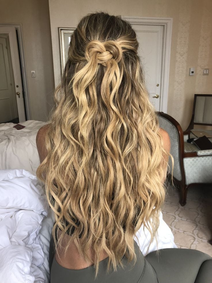 beach waves hair