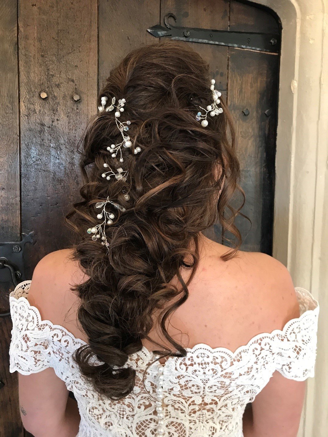 Bridal Dutch Braid Hair