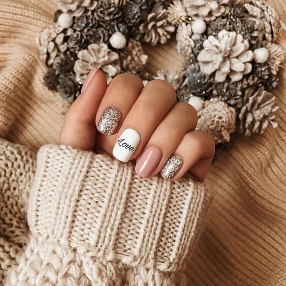 Gold dust nails