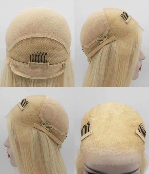 Glueless lace wig cap