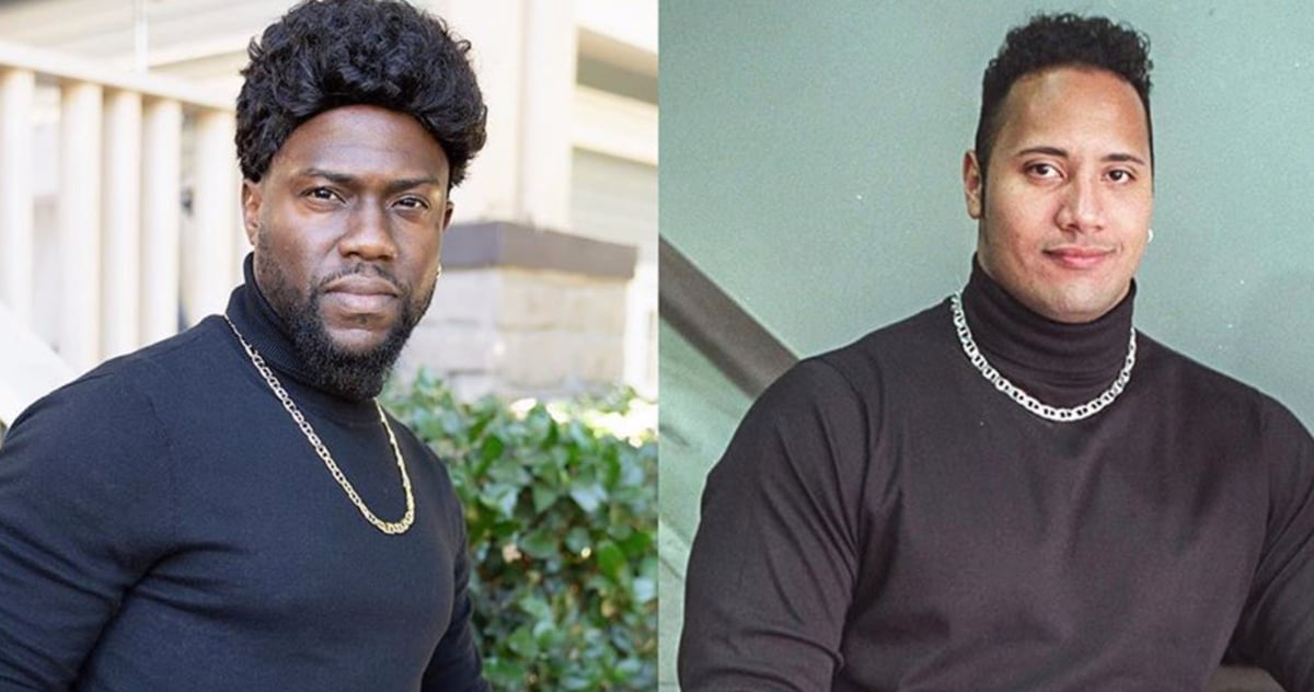 Kevin Hart as Dwayne Johnson