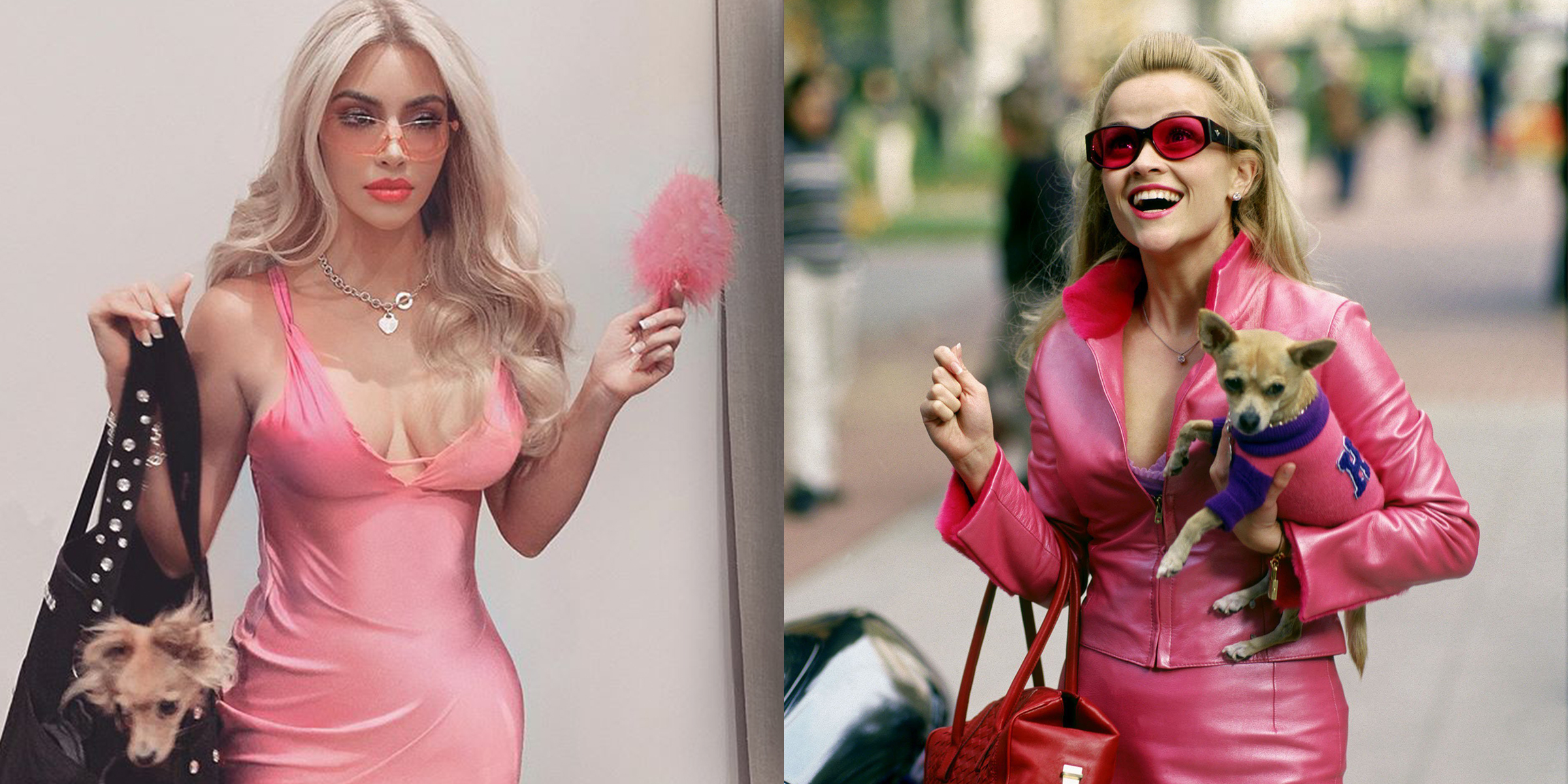 Kim Kardashian as Elle woods