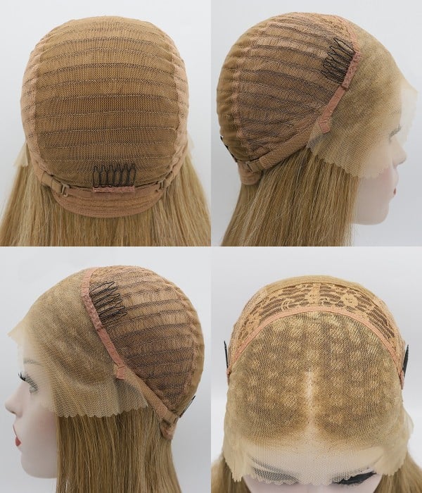 Lace front wig cap