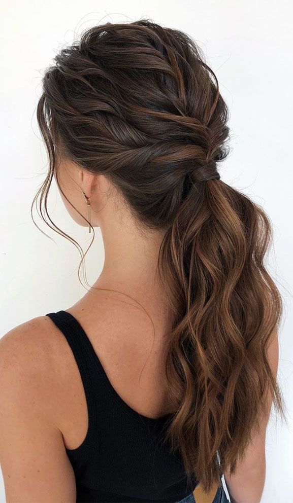 Low ponytail hairstyles