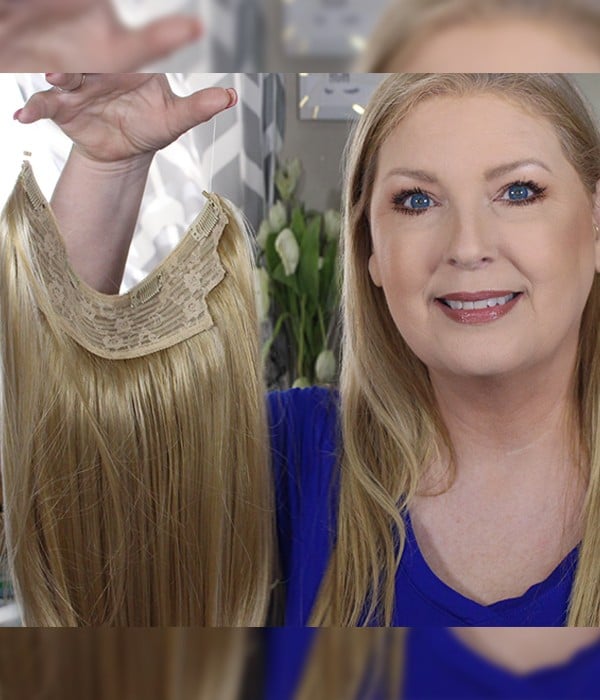 Rachael 2-in-1 Halo Synthetic Hair Extension