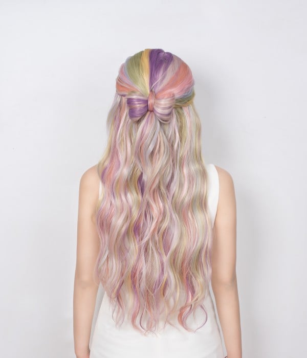 colorful-long-straight-lace-front-wig