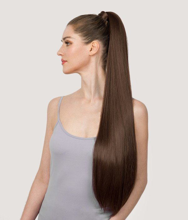 Brown Ponytail Extension