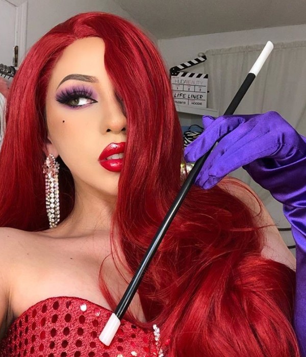 UniWigs Pure Passion red synthetic wig