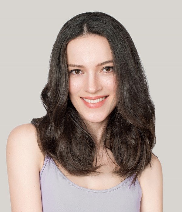 Rebecca 14" 15g Single Piece Invisible Clip-in Human Hair Extension