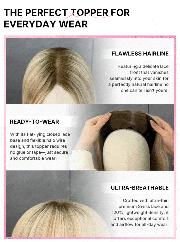 Closed Lace x 9” Breeze Ultra-breathable Human Hair