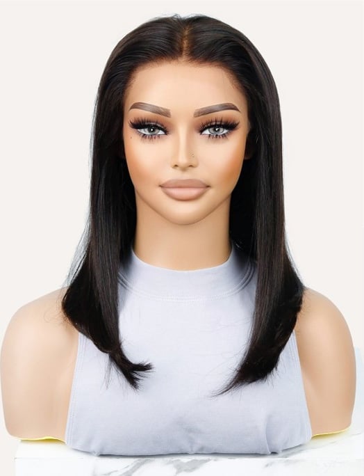 Nia Long Bob 13” x 6” Lace Front Human Hair Wig WB2305