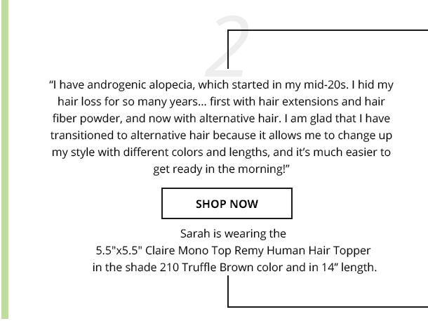 5.5"x5.5" Claire | Mono Top Remy Human Hair Topper | Lace Front