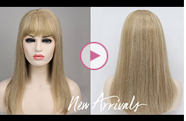 Courtney | Mono Part | Middle Part Remy Human Hair Topper